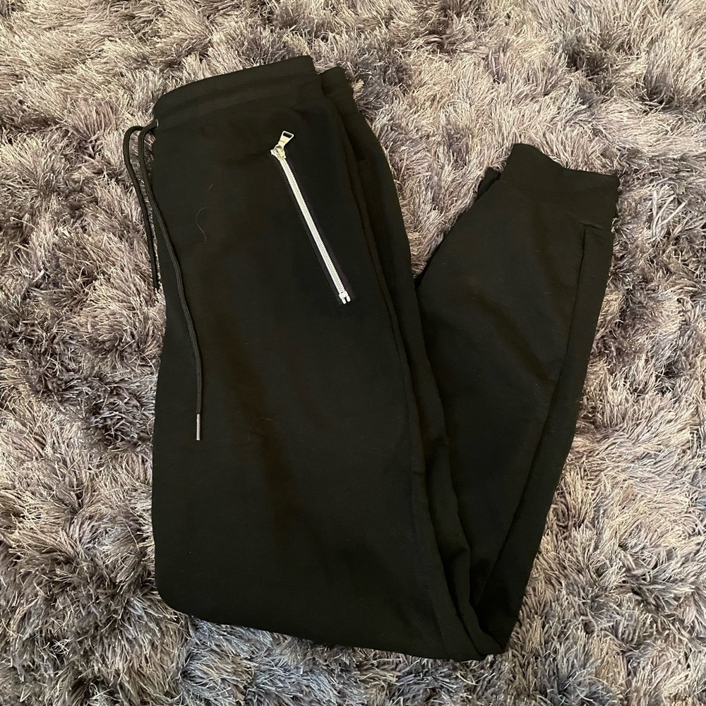 Black joggers